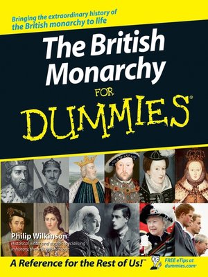 cover image of The British Monarchy For Dummies